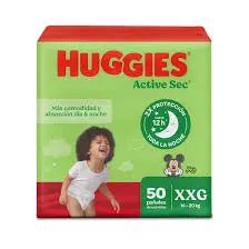 HUGGIES ACTIVE 5 X 50 UND