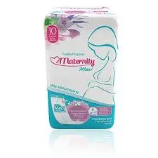 TOALLA MATERNITY MAXI 10 UNID
