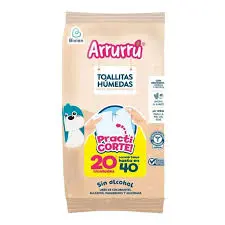 TOALLITAS ARRURRU 20 UND AVENA Y KARITE 