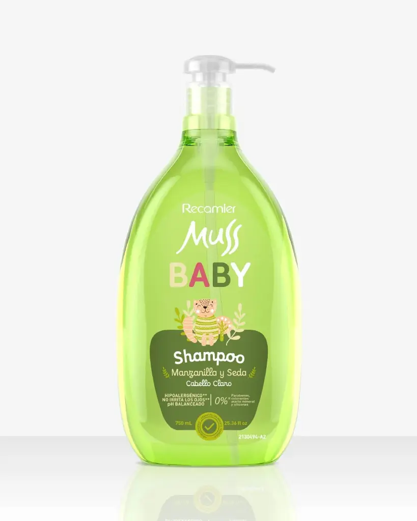 SHAMPOO MUSS BABY 750 ML MANZANILLA 