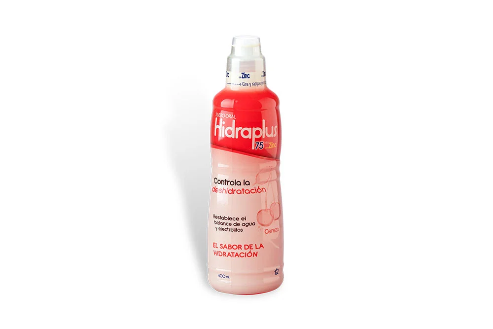 SUERO ORAL HIDRAPLUS CEREZA X 400