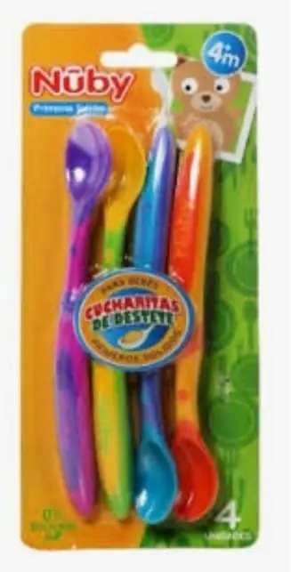 CUCHARA 5574 NUBY X 4 