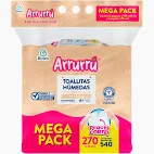 TOALLITAS ARRURRU 270 UND AVENA Y KARITE