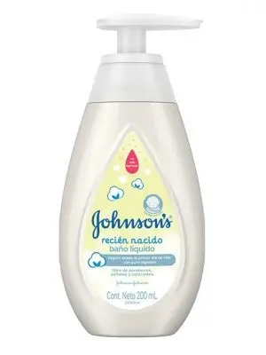 BAÑO LIQUIDO JOHNSON 200 ML RECIEN NACIDO 