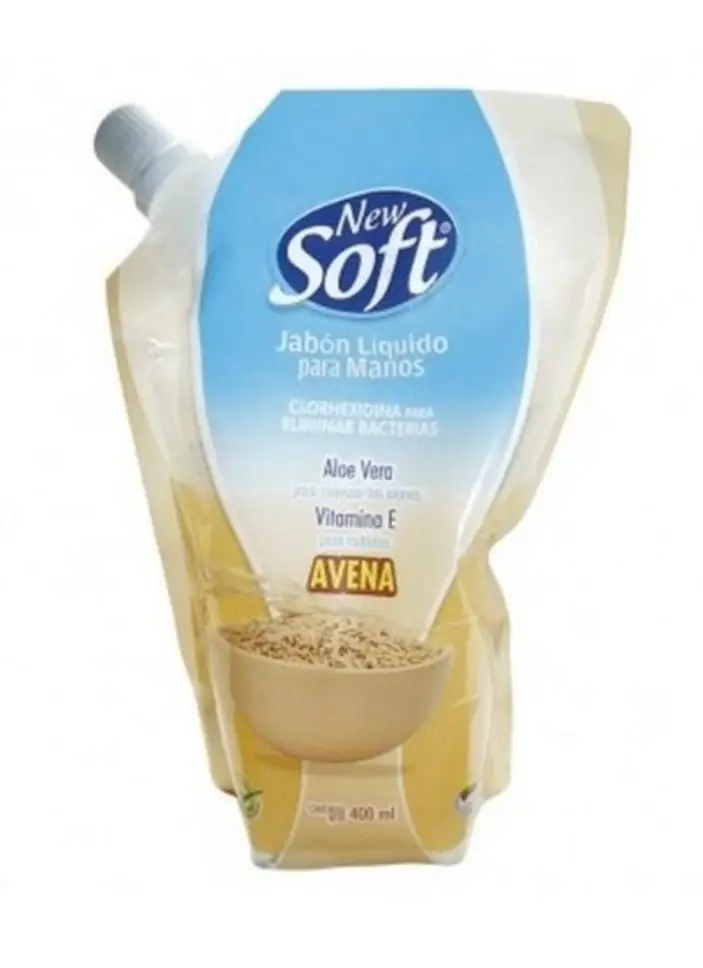 JABON LIQUIDO 400 ML AVENA NEW SOFT