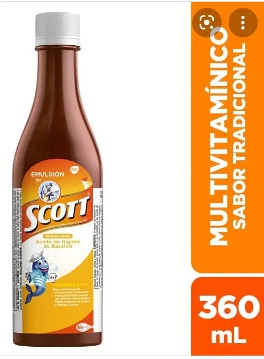 EMULSION DE SCOTT TRADICIONAL X 360 ML