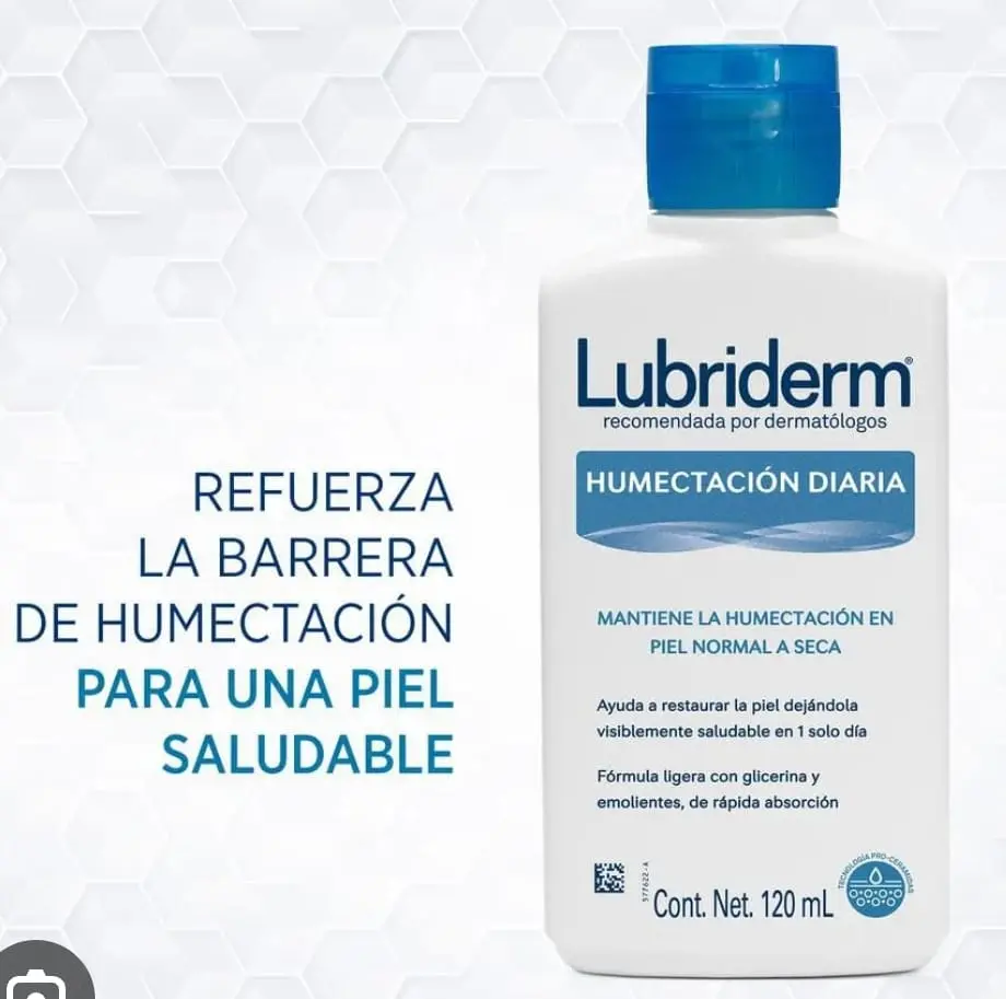 CREMA ADULTO LUBRIDERM 120 ML HUMECTACION DIARIA  