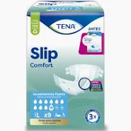 TENA SLIP CONFORT L 9 UND