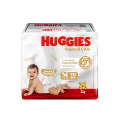 HUGGIES NATURAL CARE 2 X 70 UND