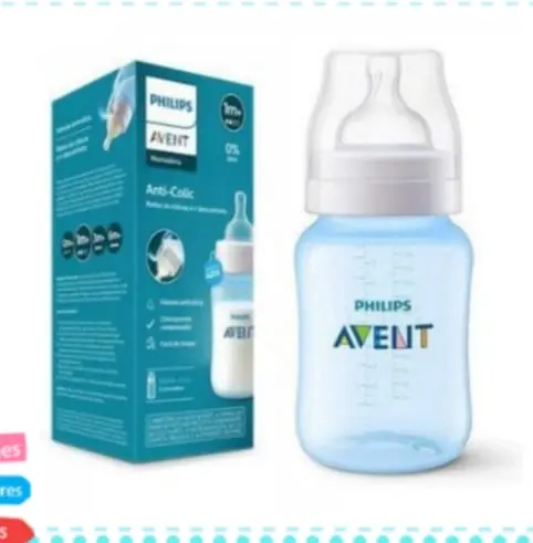 BIBERON 9 OZ ANTICOLICO SCY 121 10 AVENT CLASS 