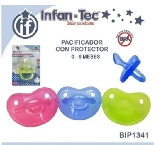 CHUPO ENTRETENCION SILICONADO INFANTEC BIP 1341 
