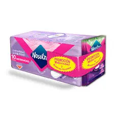 TOALLA MATERNAS NOSOTRAS 10 UNID + BUE NOCHE