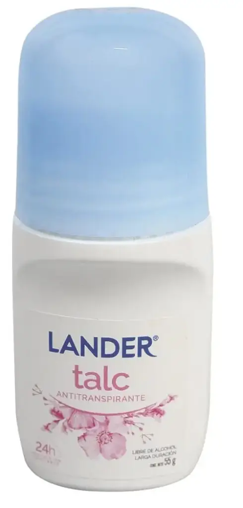 DESODORANTE LANDER DAMA 55 GR TALCO 