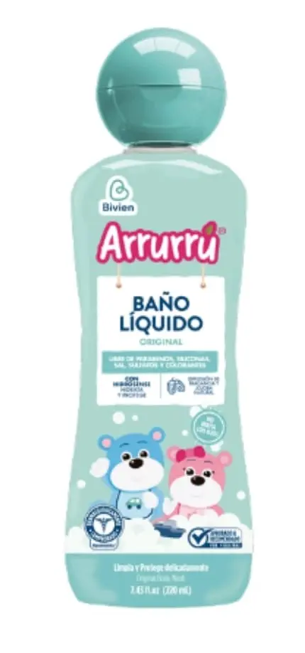BAÑO LIQUIDO ARRURRU 220 ML ORIGINAL 