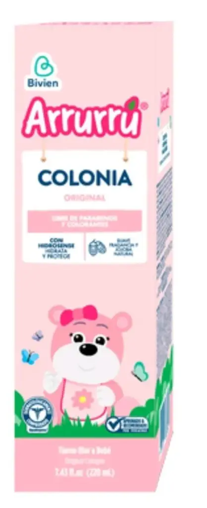 COLONIA ARRURRU ROSADA 220 ML