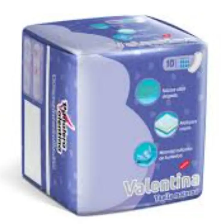 TOALLA MATERNAS VALENTINA 10 UND