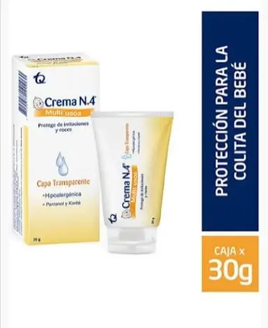 CREMA No 4 MULTIUSOS 30 GR ANTIPAÑALITIS  