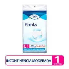 TENA PANTS CLASICO L 1 UND 
