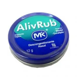 UNGUENTO ALIVRUB MK 12 GR EN LATA 