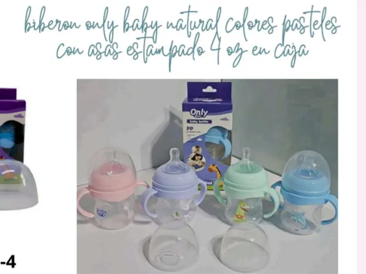 BIBERON 4 OZ ONLY BABY ESTAMPADO CH8 A 3KT / CH9 0 4 1