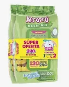 TOALLITAS ARRURRU 240 UND ALOE VERA Y MANZANILLA 