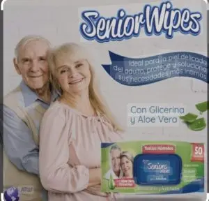 TOALLITAS ADULTO SENIOR WIPES 50 UND