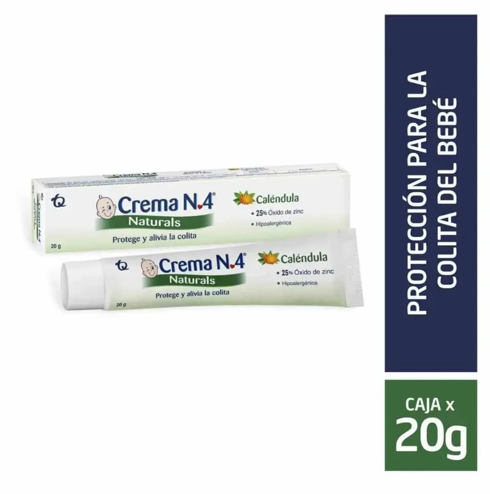 CREMA No 4 NATURAL 20 GR ANTIPAÑALITIS 
