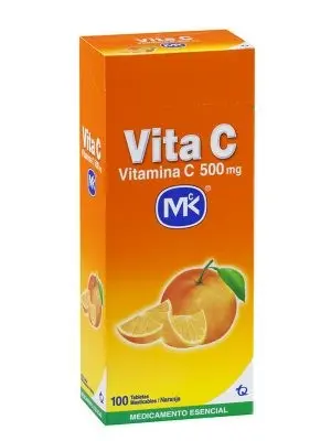 VITAMINA C MK 10 TABLETA