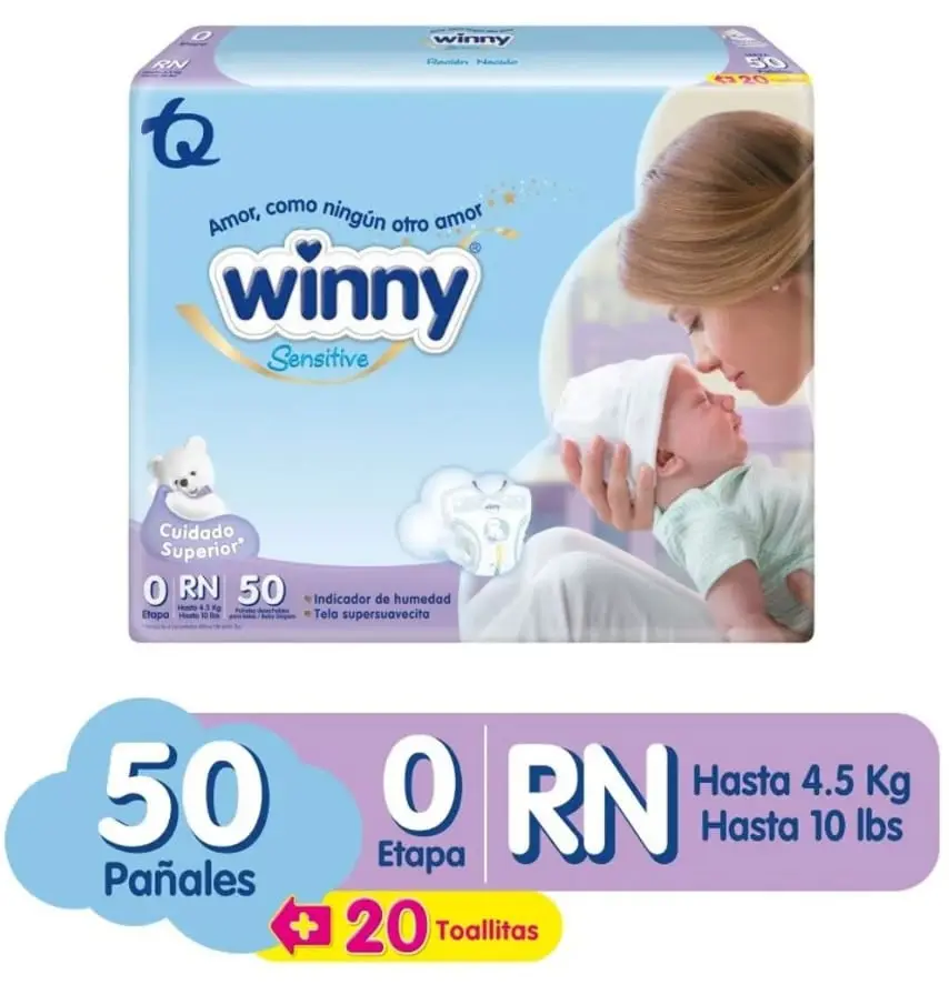 WINNY SENSITIVE 0 X 50 UND