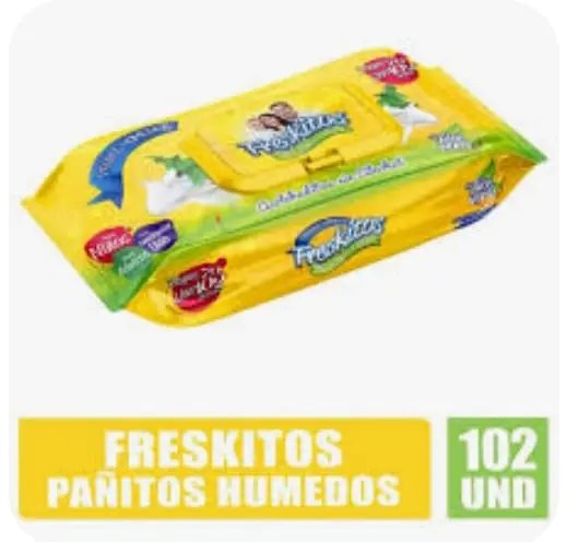 TOALLITAS FRESKITOS 102 UND ALOE VERA