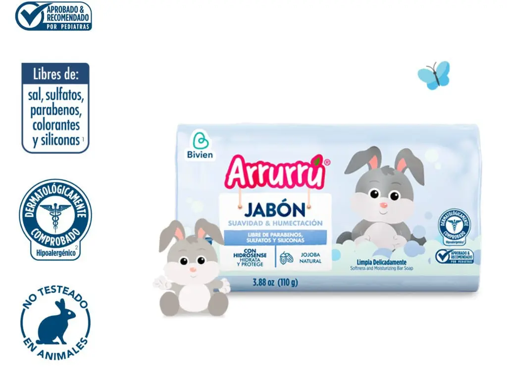 JABON ARRURRU 3 UND SUAVIDAD Y HUMEC 