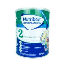 LECHE NUTRIBEN CONTINUACION 2 X 800 GR 