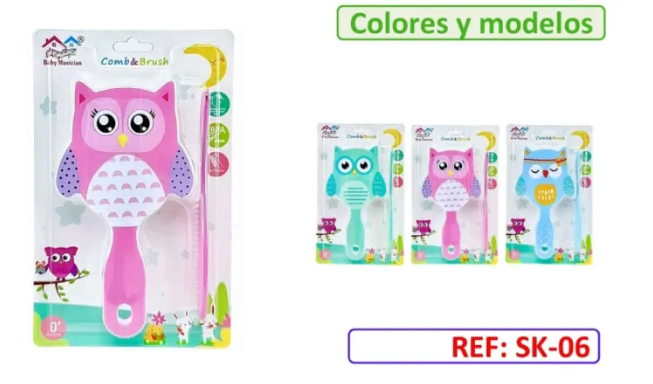 CEPILLO Y PEINE SK 06