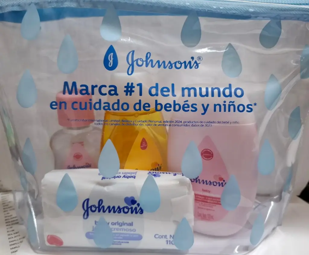 ESTUCHE JHONSON BABY #1  PEQUEÑO