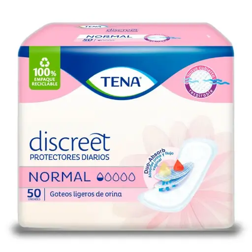 [1737] PROTECTOR TENA DISCREET NORMAL 50 UND