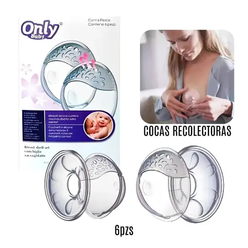 [1822] RECOLECTOR DE LECHE SILICONADO A 13 ONLY BABY  