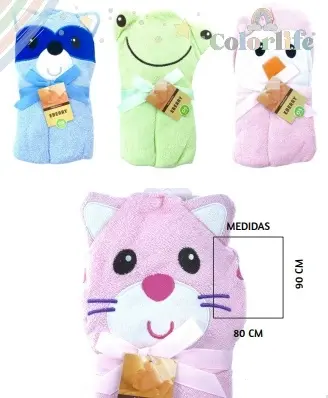 [2174] TOALLA B 007 PARA BEBE