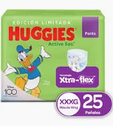 [2435] HUGGIES PANTS 6 X  25 UND