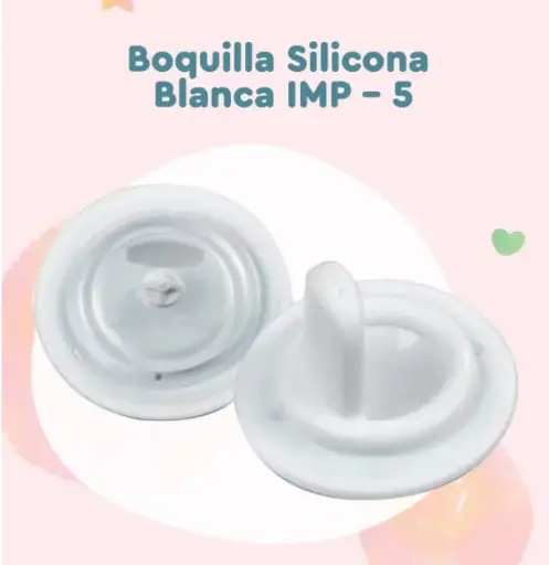 [2618] BOQUILLA SILICONA ANCHA IMP 5 ANTIDERRAME