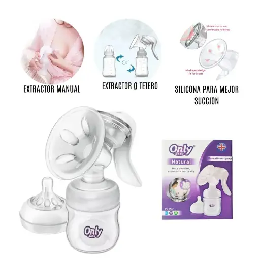 [1217] EXTRACTOR DE LECHE MANUAL COLORLIFE A 240  