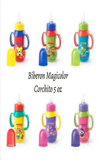 [2095] BIBERON 5 OZ CORCHITO 3003 MAGICOLOR 