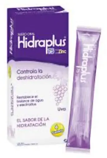 [2213] SUERO ORAL HIDRAPLUS CAJA 4 SACHETS