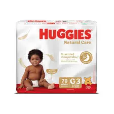 [2166] HUGGIES NATURAL CARE 3 X 70 UND