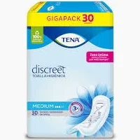 [1700] TOALLA TENA DISCREET MEDIUM 30 UND