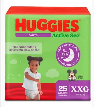[0396] HUGGIES PANTS 5 X 25 UND
