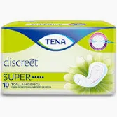 [1735] TOALLA TENA DISCREET SUPER 10 UND