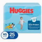[2366] HUGGIES TRIPLE PROTECT 4 X 25 UND