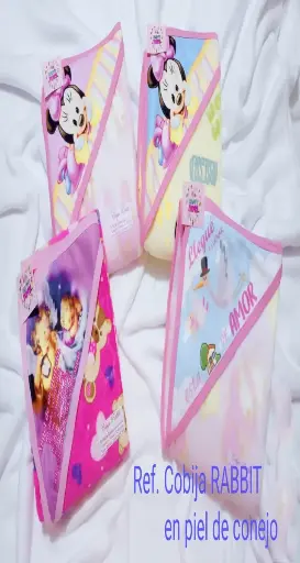 [0799] COBIJA HAPPY TOY RABBYT SURTIDA