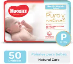 [1345] HUGGIES NATURAL CARE 1/P X 50 UND