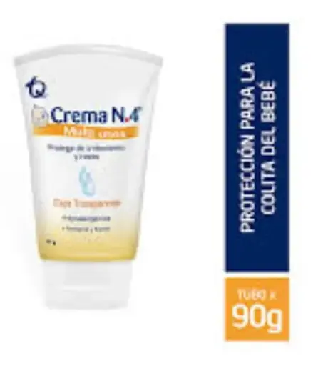 [1043] CREMA No 4 MULTIUSOS 90 GR ANTIPAÑALITIS 